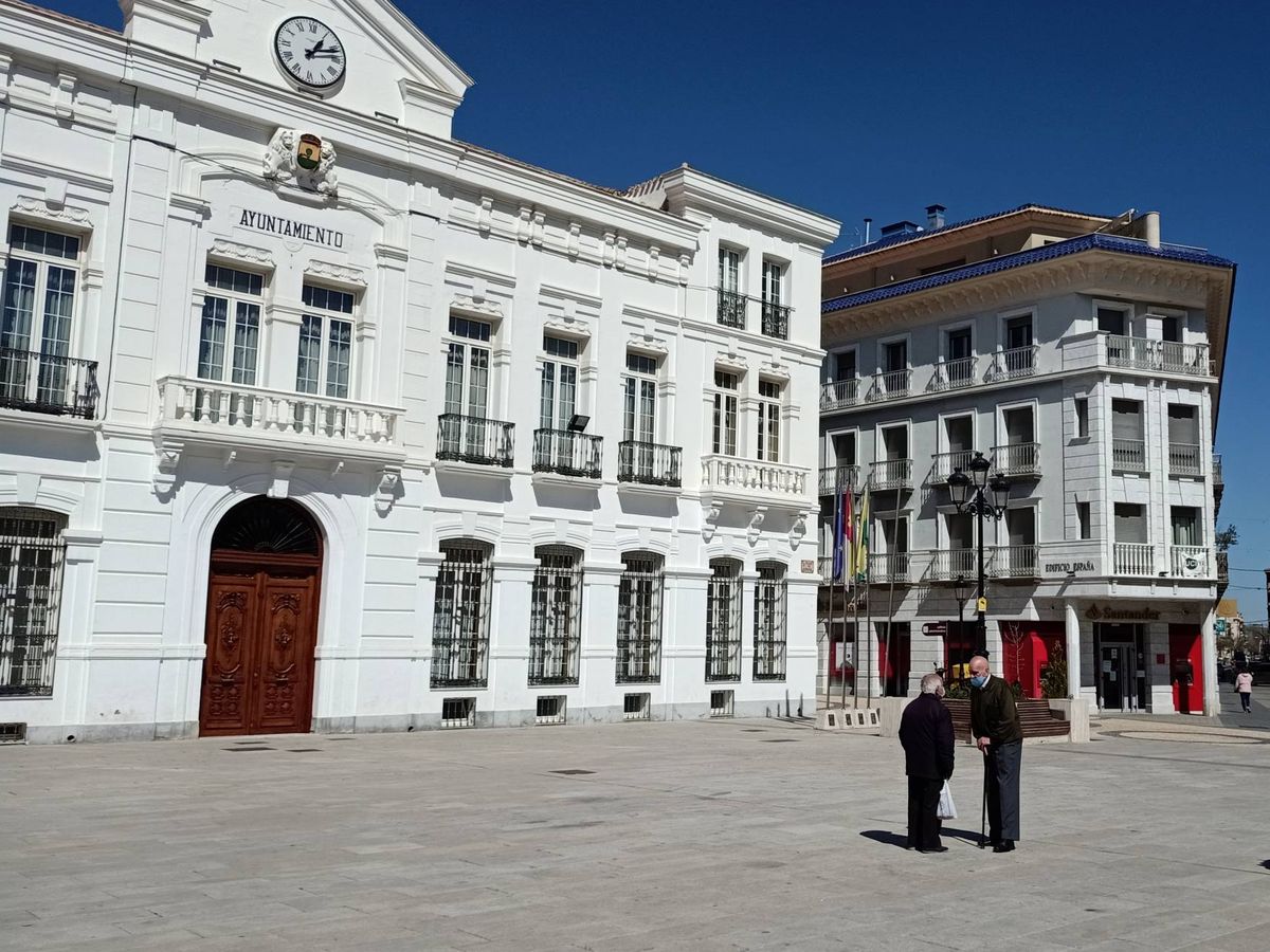 Foto: Plaza de España de Tomelloso.