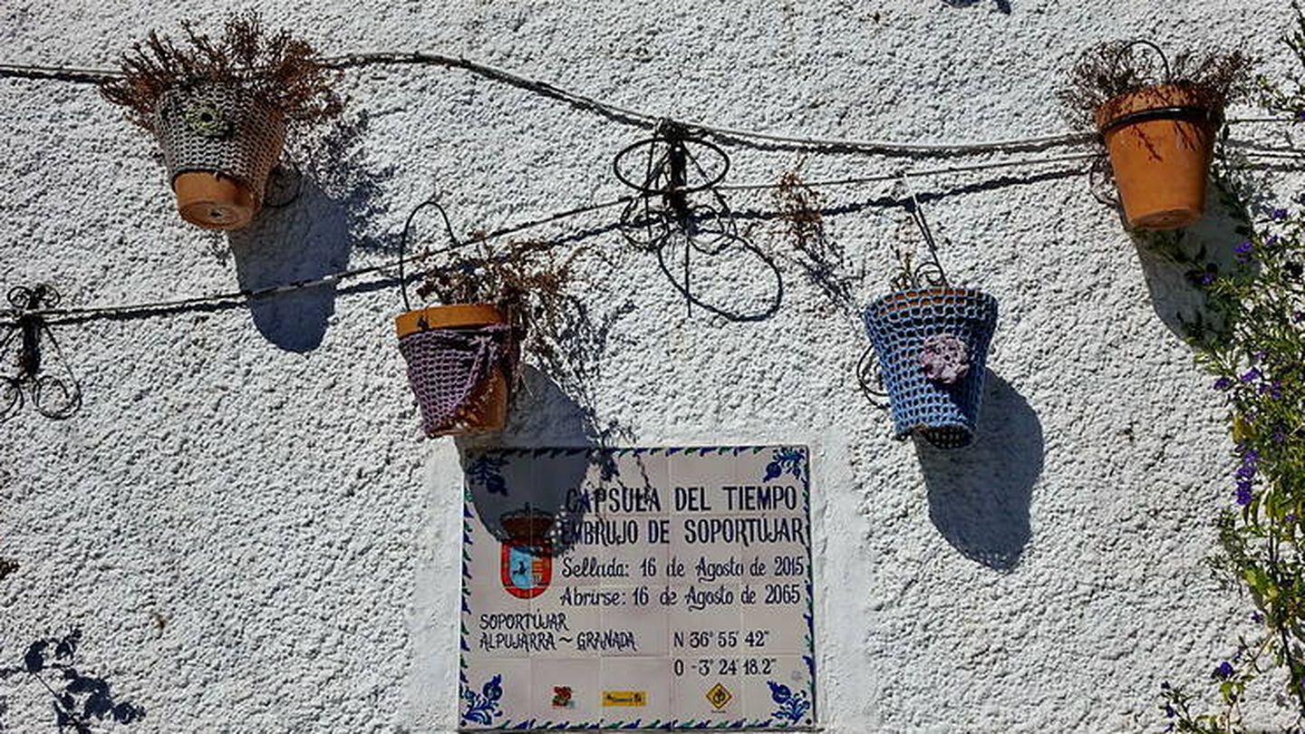 Fotografía de Soportújar, el pueblo de las brujas, en la provincia de Granada, comunidad autónoma de Andalucía.