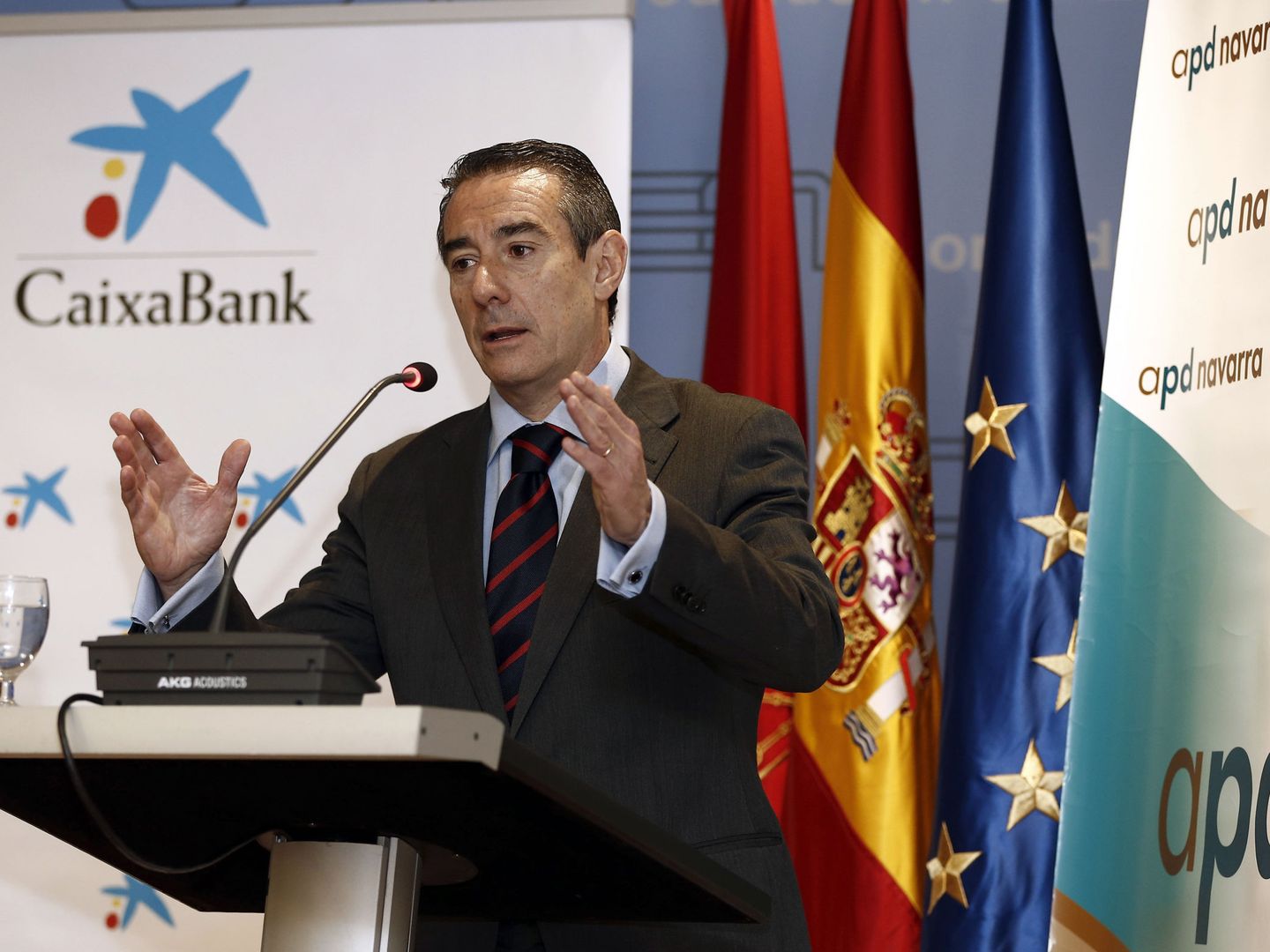 El director general de CaixaBank, Juan Antonio Alcaraz. (EFE/Jesús Diges)