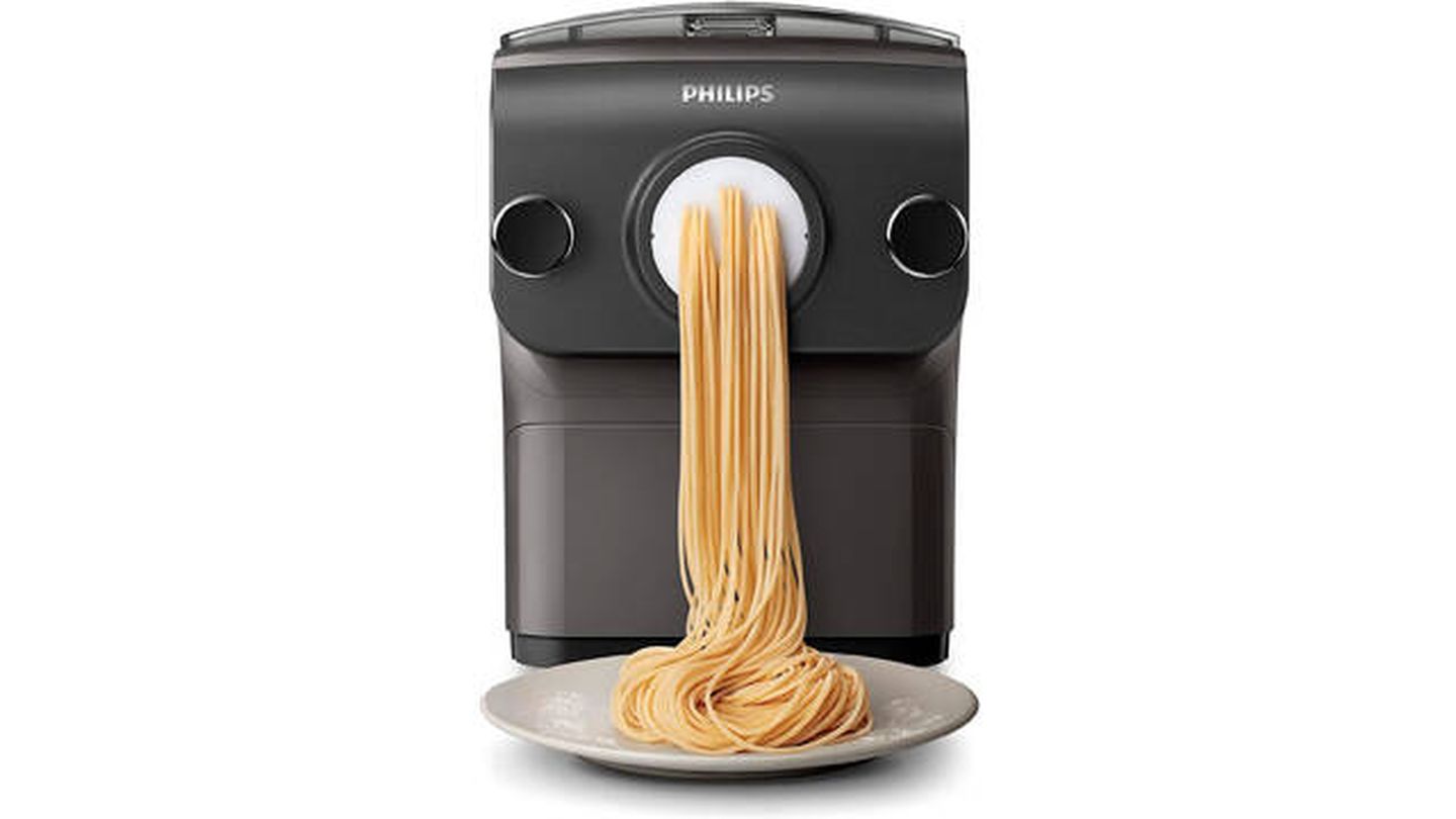 Máquina para hacer pasta de 8 tipos Philips con libro de recetas