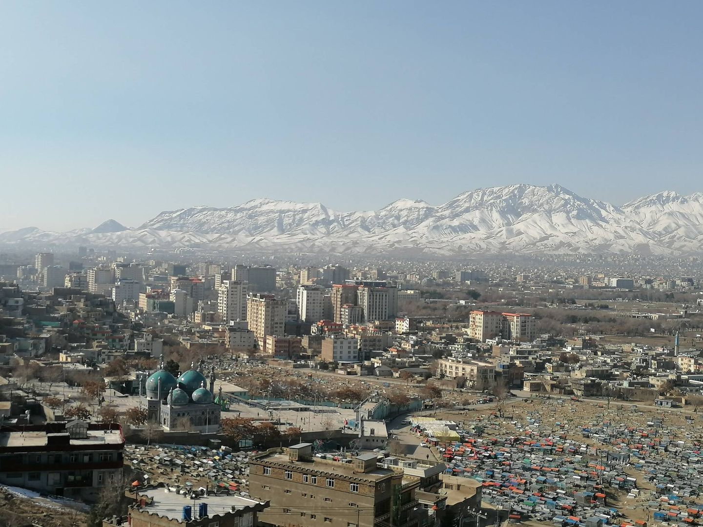 Imagen aérea de Kabul, la capital de Afganistán. (Untamed borders)