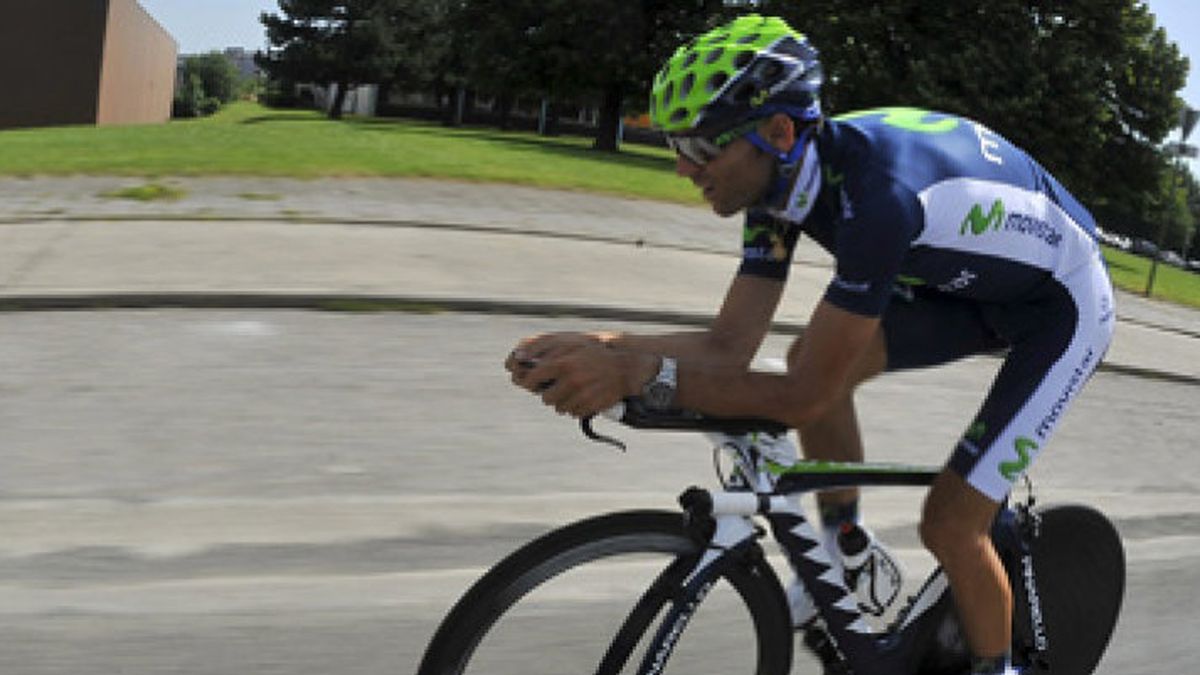 Valverde, con mucha confianza antes del Tour: "Si todo me sale bien, aspiro al podio"