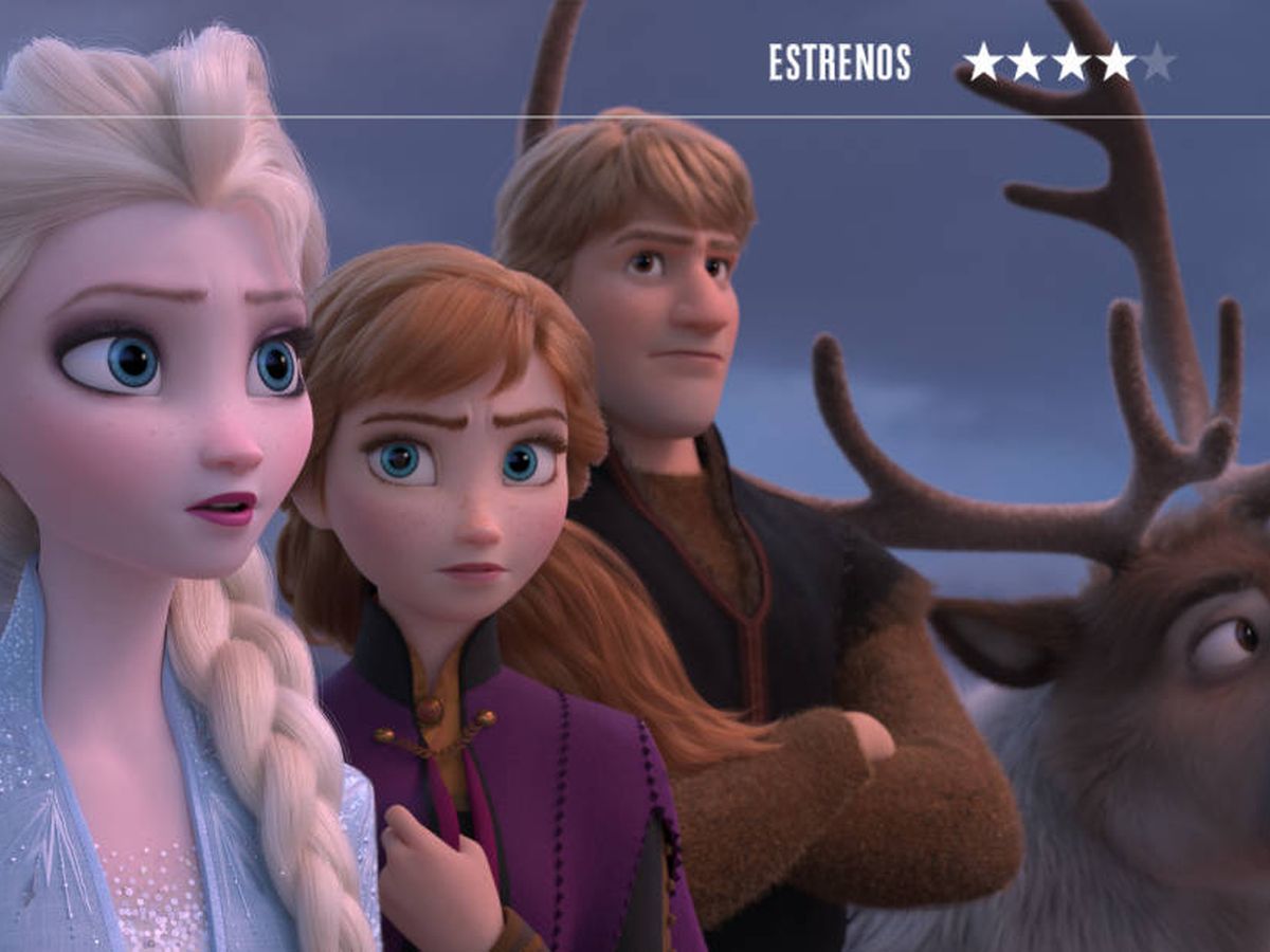 Foto: Elsa, Anna, Kristoff y Sven, en un momento de 'Frozen II'. (Disney)