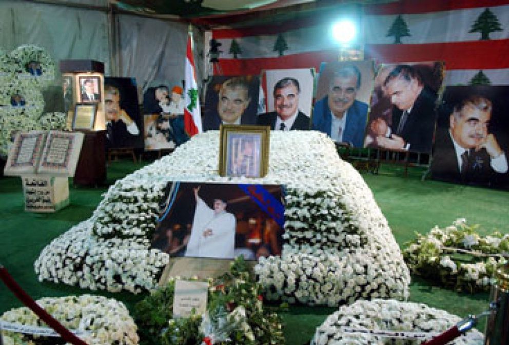 Foto: El gobierno libanés anuncia la creación sin consenso para juzgar el asesinato del ex primer ministro Hariri
