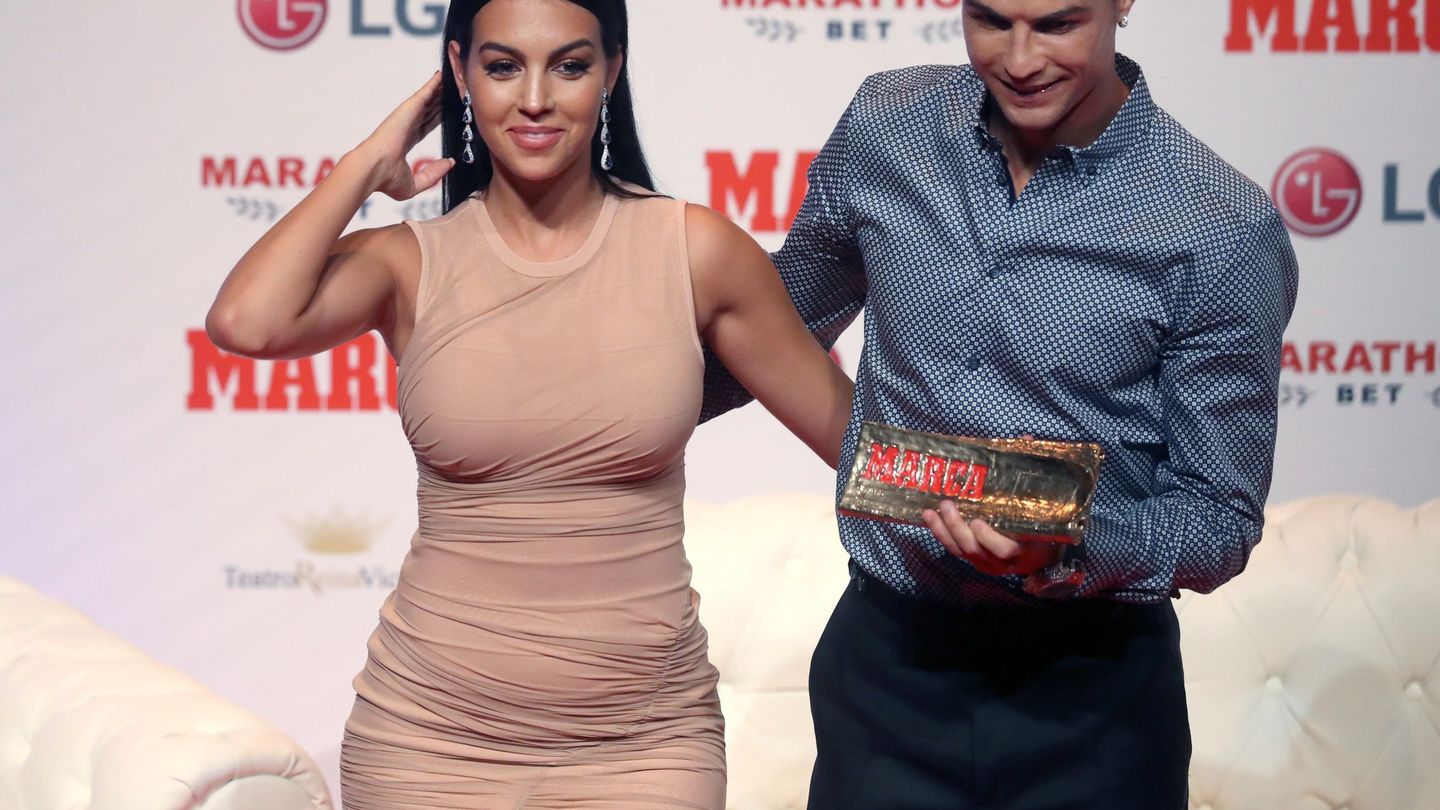 Georgina Rodríguez y su look a lo Kardashian. (EFE)
