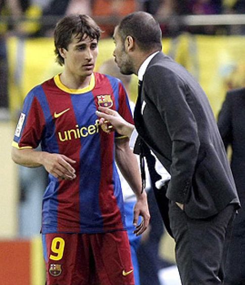 Foto: Guardiola y su traumática salida del Barcelona, dos recuerdos que Bojan intenta borrar en Milán