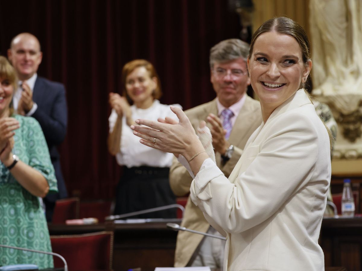 Foto: Investidura de Marga Prohens como presidenta del Govern balear. (EFE/Cati Cladera)