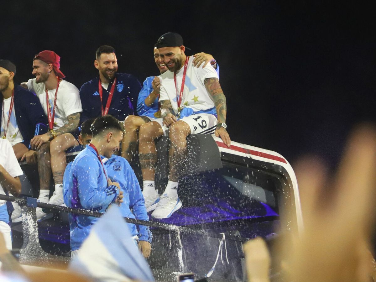 Foto: Así será la celebración de la Copa del Mundo en Argentina. (REUTERS/Matias Baglietto).
