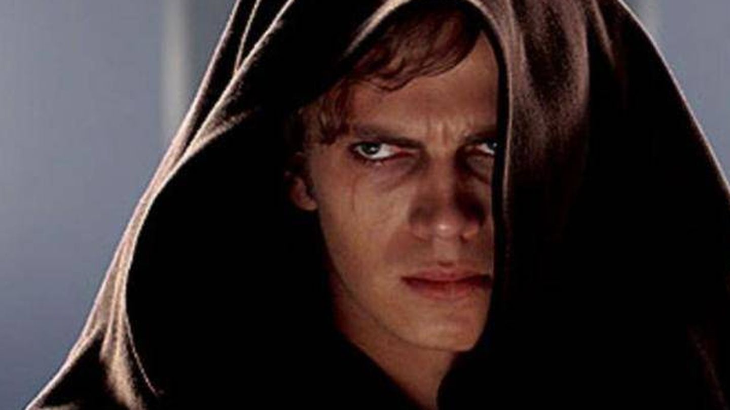 Hayden Christensen en su papel de Darth Vader. 