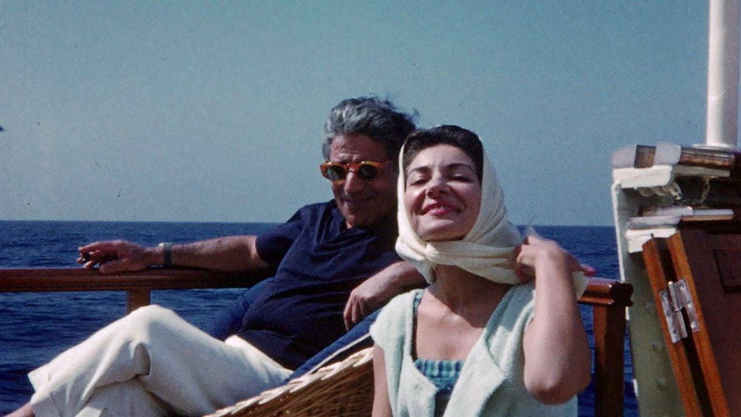 Aristoteles Onassis y Maria Callas