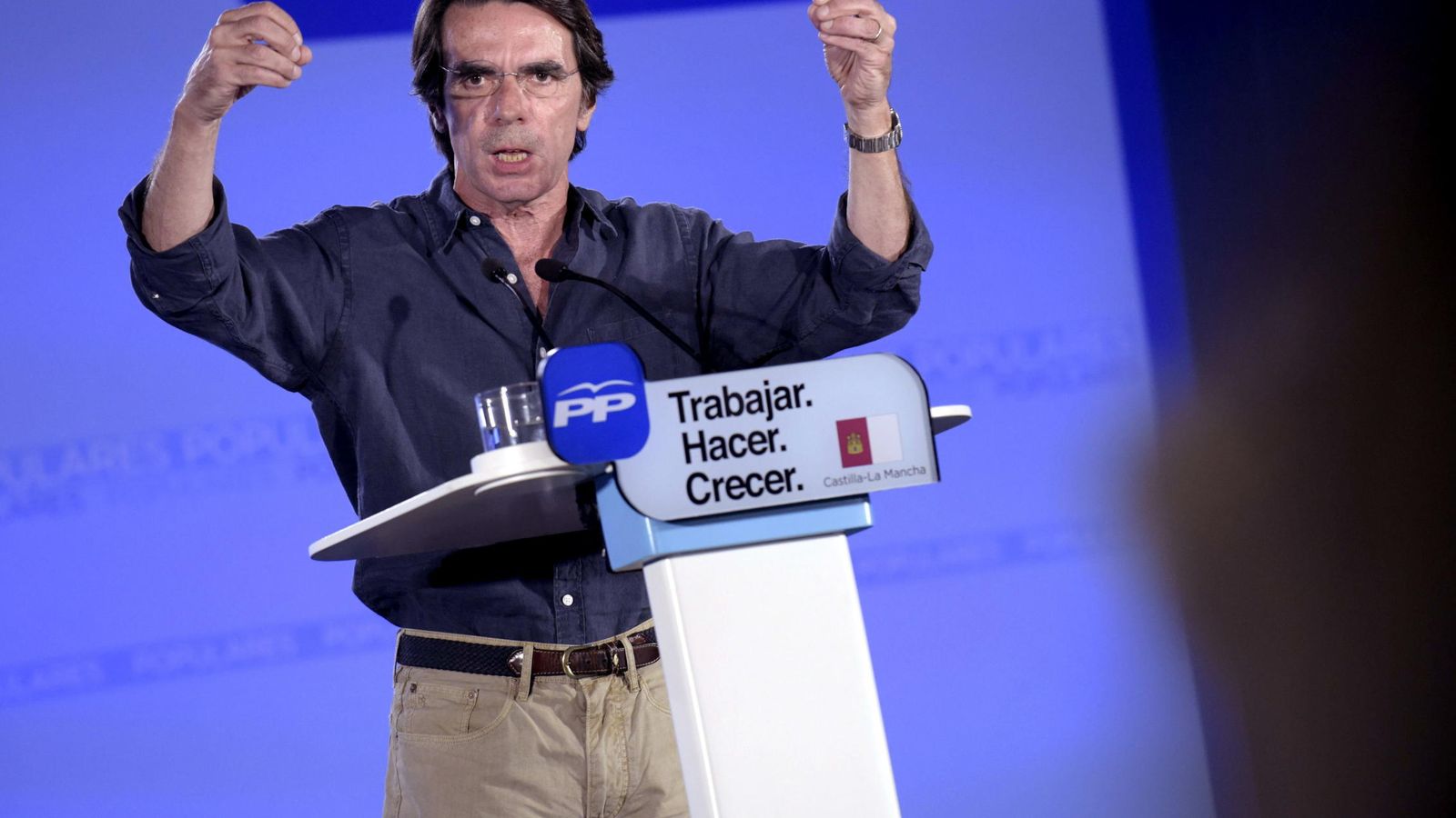 Foto: El expresidente del Gobierno, José María Aznar. (EFE)