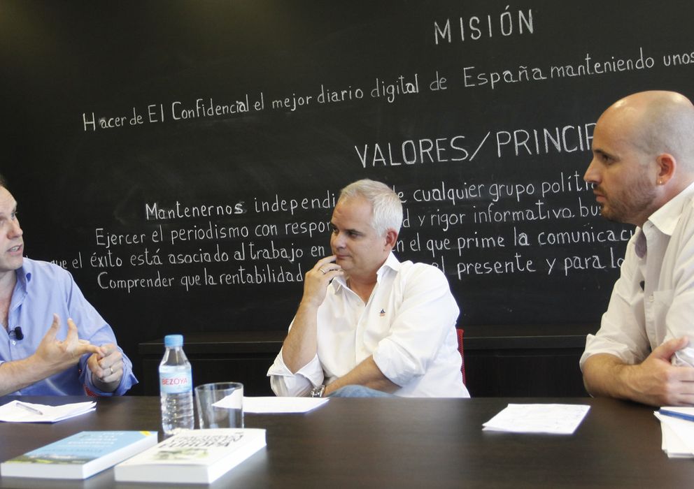 Foto: Daniel Lacalle, Alberto Artero y Nacho Álvarez. (E.Villarino)