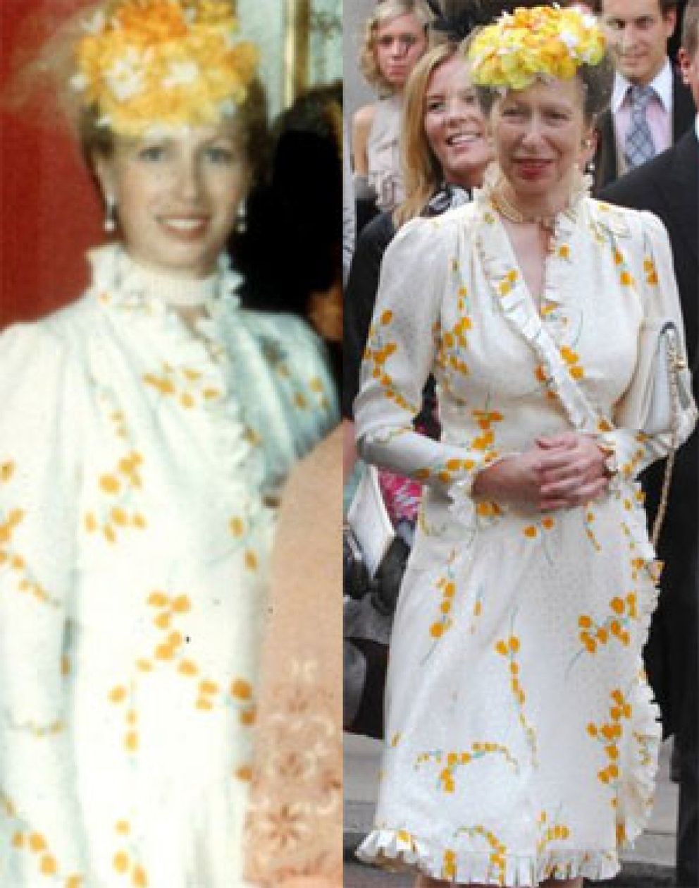 Foto: La princesa Ana y su vestido de 1981