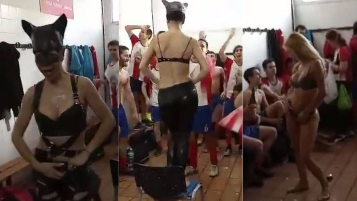 El vídeo de la stripper en el vestuario del Llança provoca dimisiones