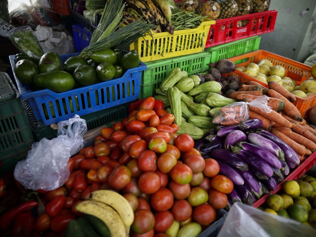 Foto: Un mercado de frutas. (EFE/Bienvenido Velasco)