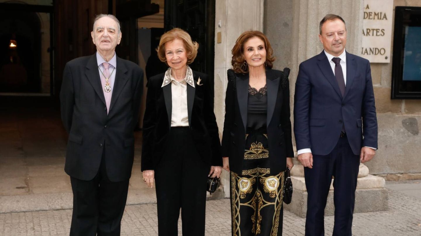La reina Sofía, en la entrega de los Premios Iberoamericanos de Mecenazgo.  (Gtres)