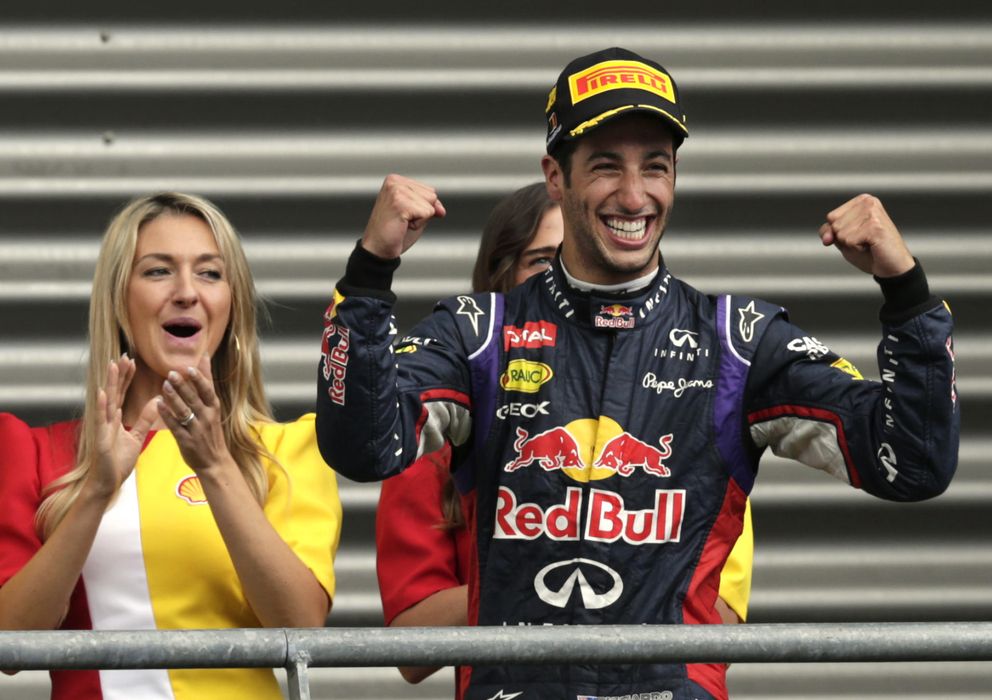 Foto: Ricciardo ganó la batalla a los Mercedes por segundo fin de semana consecutivo.