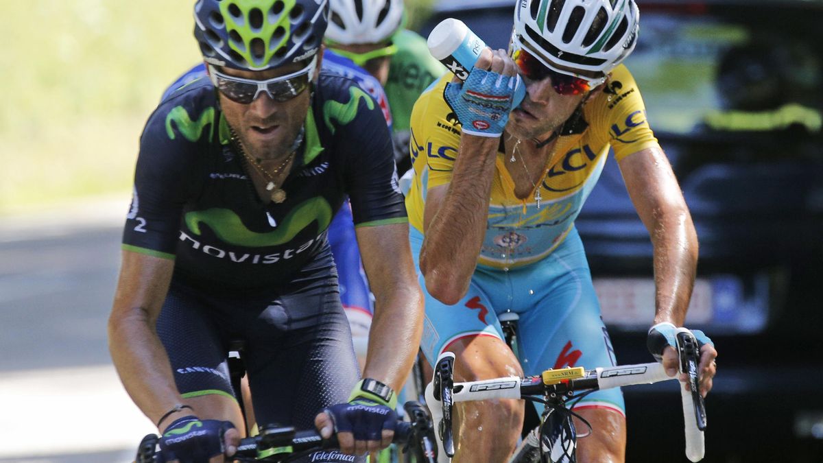 Valverde se hunde en los Pirineos y cede el podio mientras Nibali se vuelve a exhibir