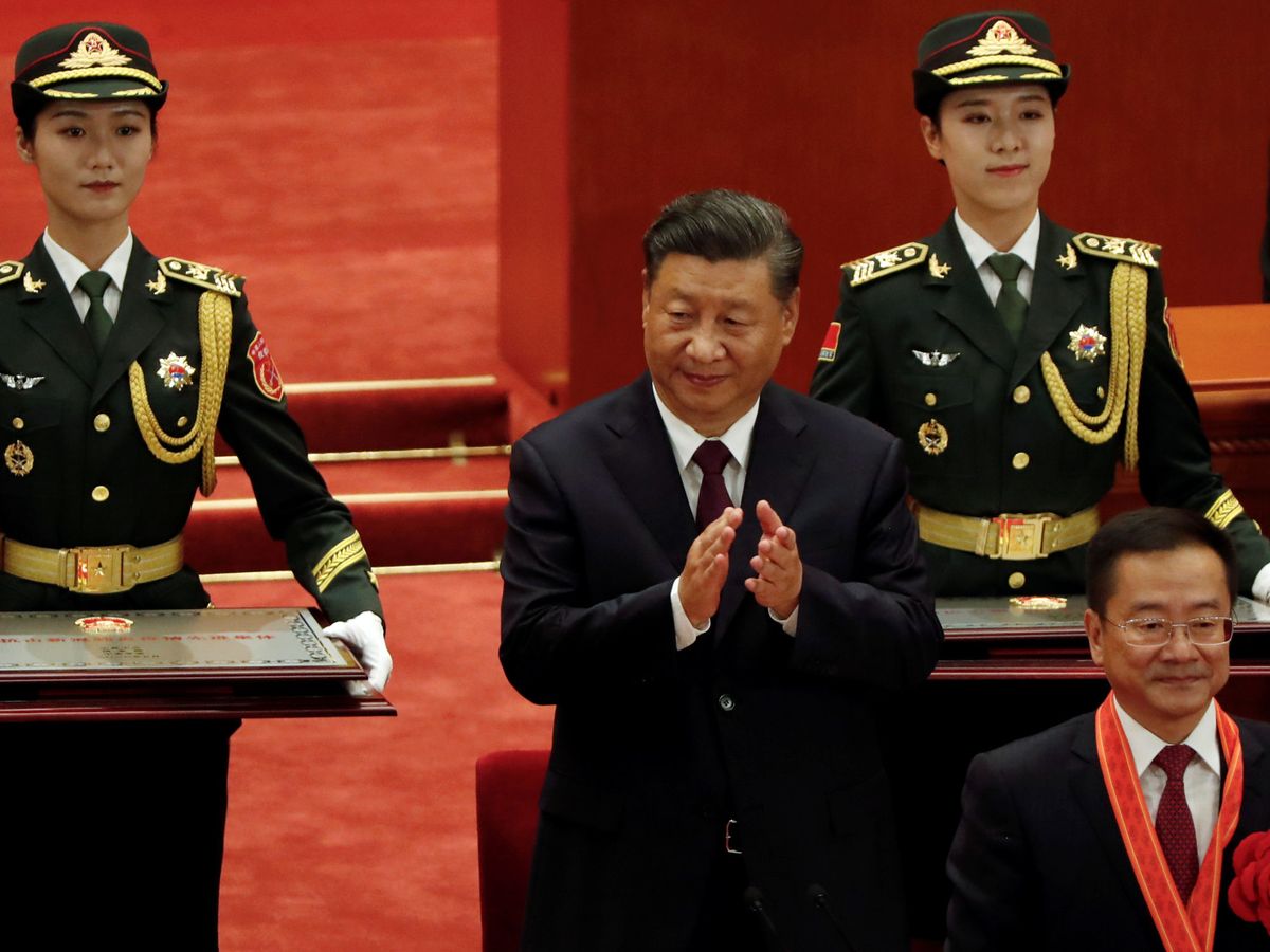 Foto: Xi Jinping, durante el acto. (Reuters)