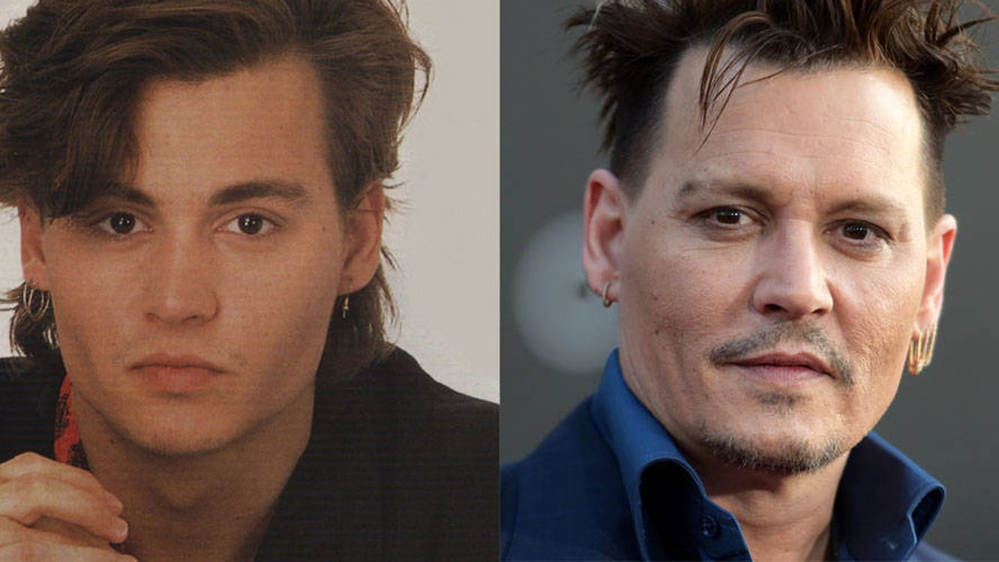 Johnny Depp antes y después