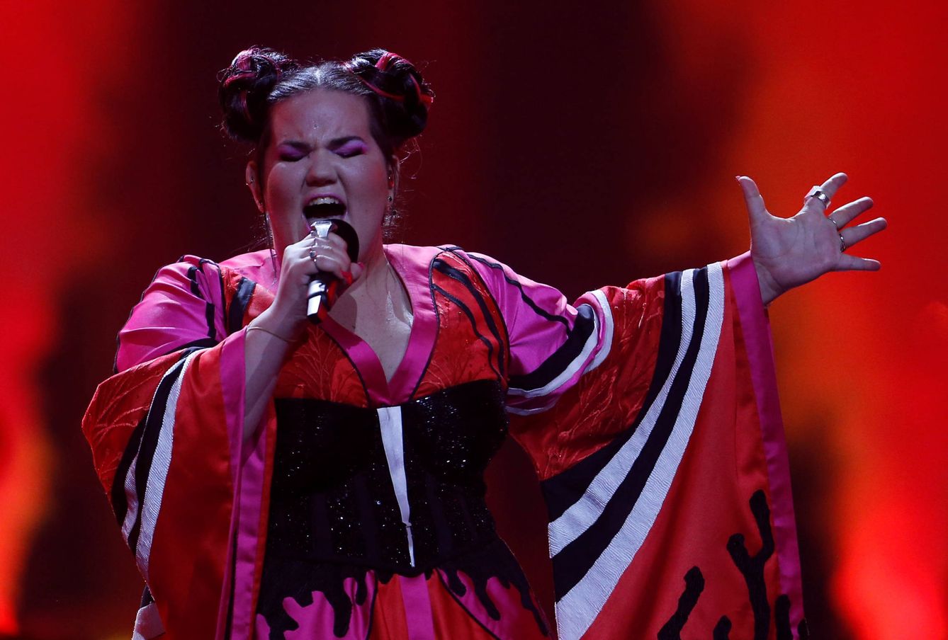Netta canta 'Toy' en la final de Eurovisión (Gtres)