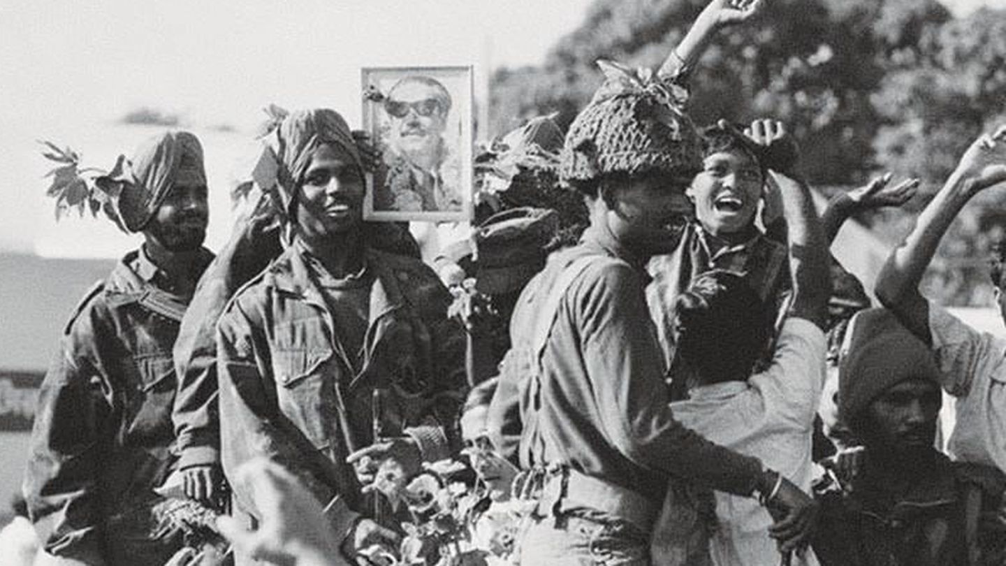 Imagen de la guerra en Bangladesh en 1971