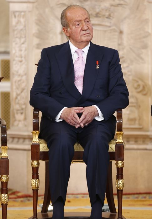Foto: El rey don Juan Carlos en una imagen de archivo en el Palacio Real (Gtres)