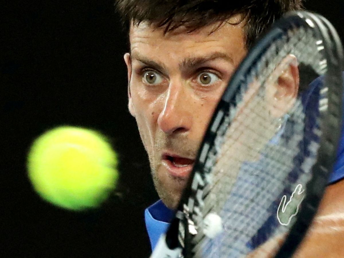 Foto: El tenista serbio Novak Djokovic, durante un partido. (Reuters/Lucy Nicholson)