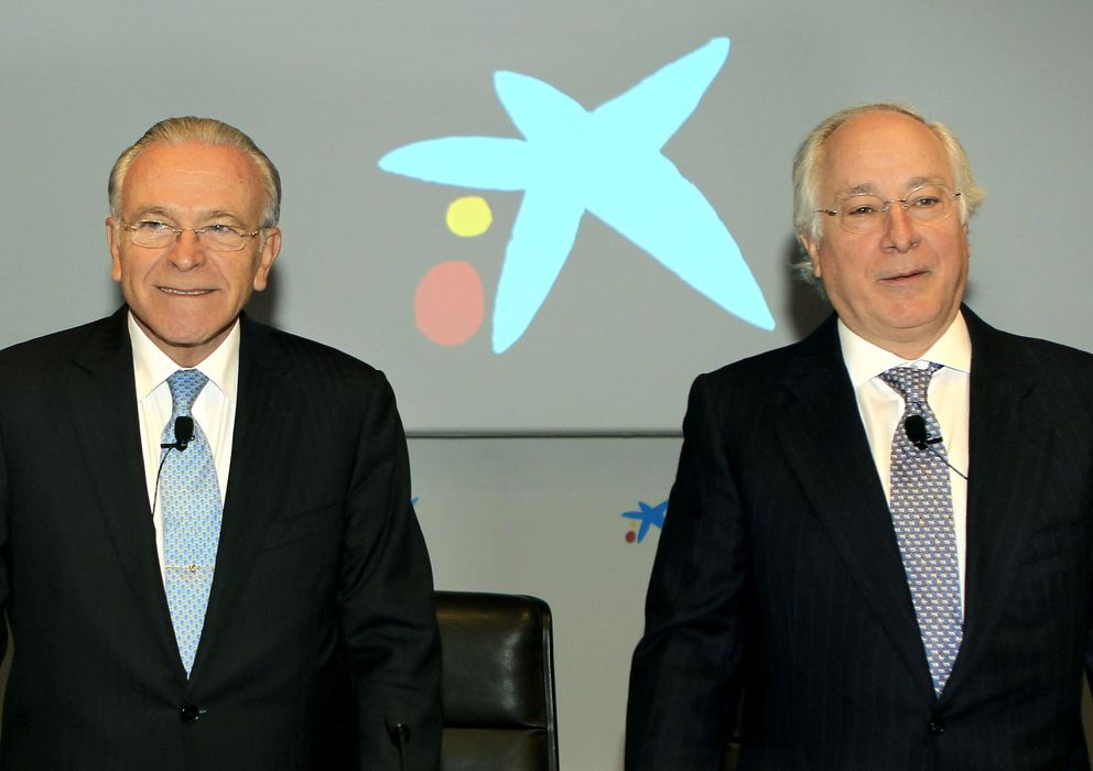 Foto: El presidente de CaixaBank, Isidre Fainé (i), y el consejero delegado, Juan Maria Nin. (Efe)