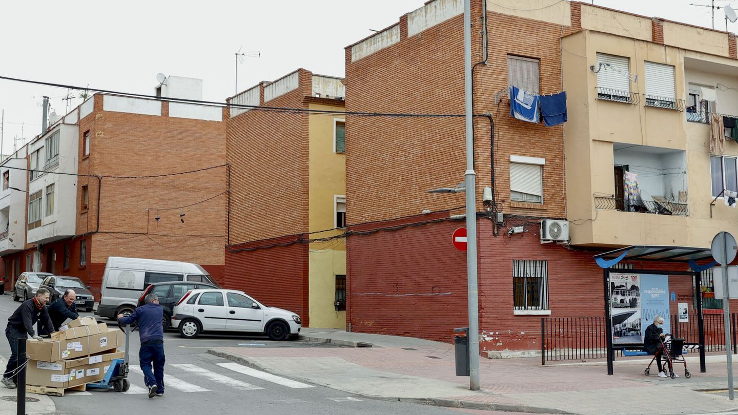 El barrio de Carbonaire, en Vall d'Uxó, donde tuvieron lugar los hechos. (EFE/Domenech Castelló) 