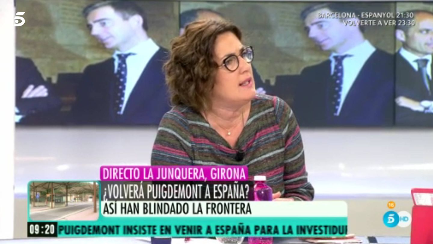 Montserrat Domínguez, en 'El programa de Ana Rosa'.