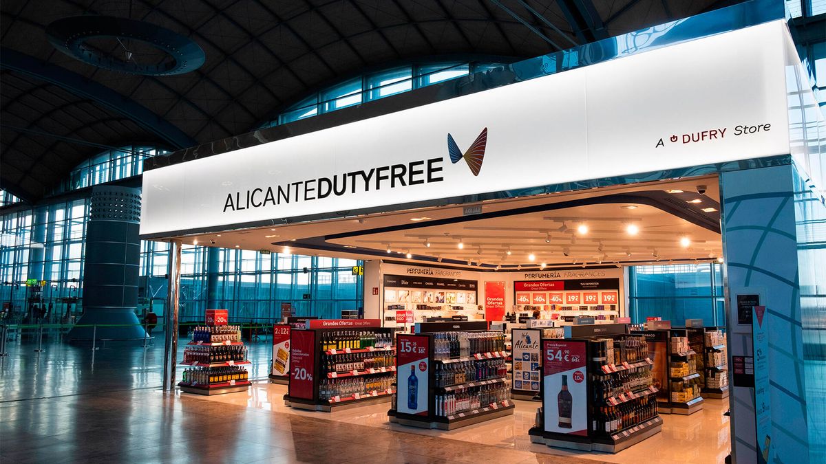 Aena logra rentas un 28% superiores en los 'duty free' de los aeropuertos secundarios