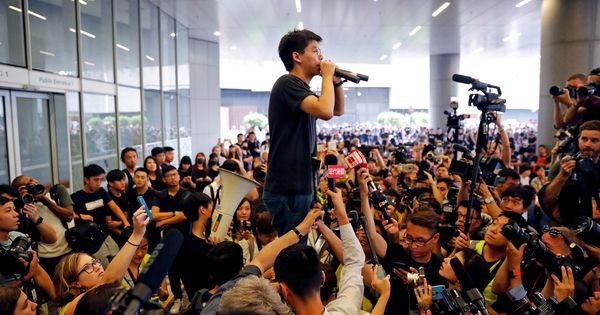 Foto: Joshua Wong en una imagen de archivo. (Reuters)