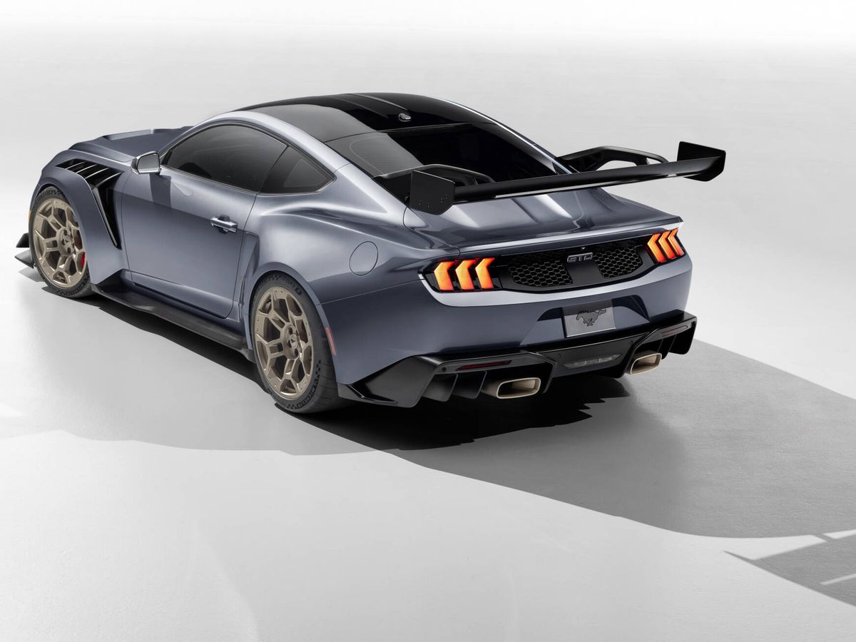 Foto: El Mustang GTD llegará al mercado a finales de 2024 o comienzos de 2025. (Ford)