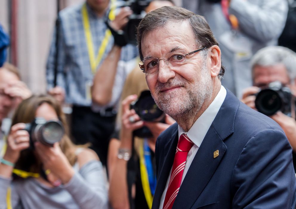 Foto: Mariano Rajoy a su llegada a la reunión del Consejo Europeo. (AP)