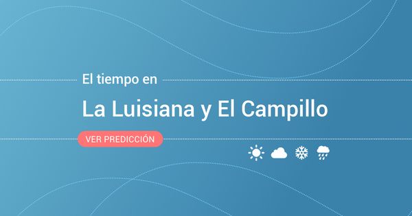 Foto: El tiempo en La Luisiana y El Campillo. (EC)