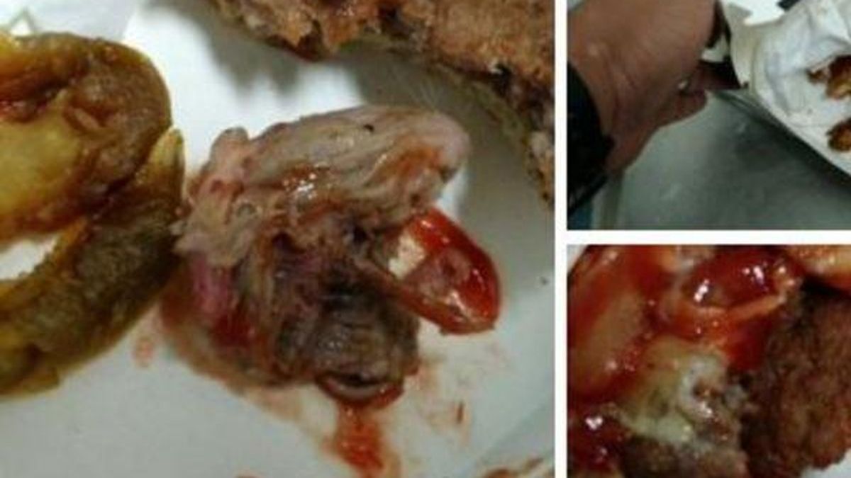 Encuentran una cabeza de rata en una hamburguesa del McDonalds en México