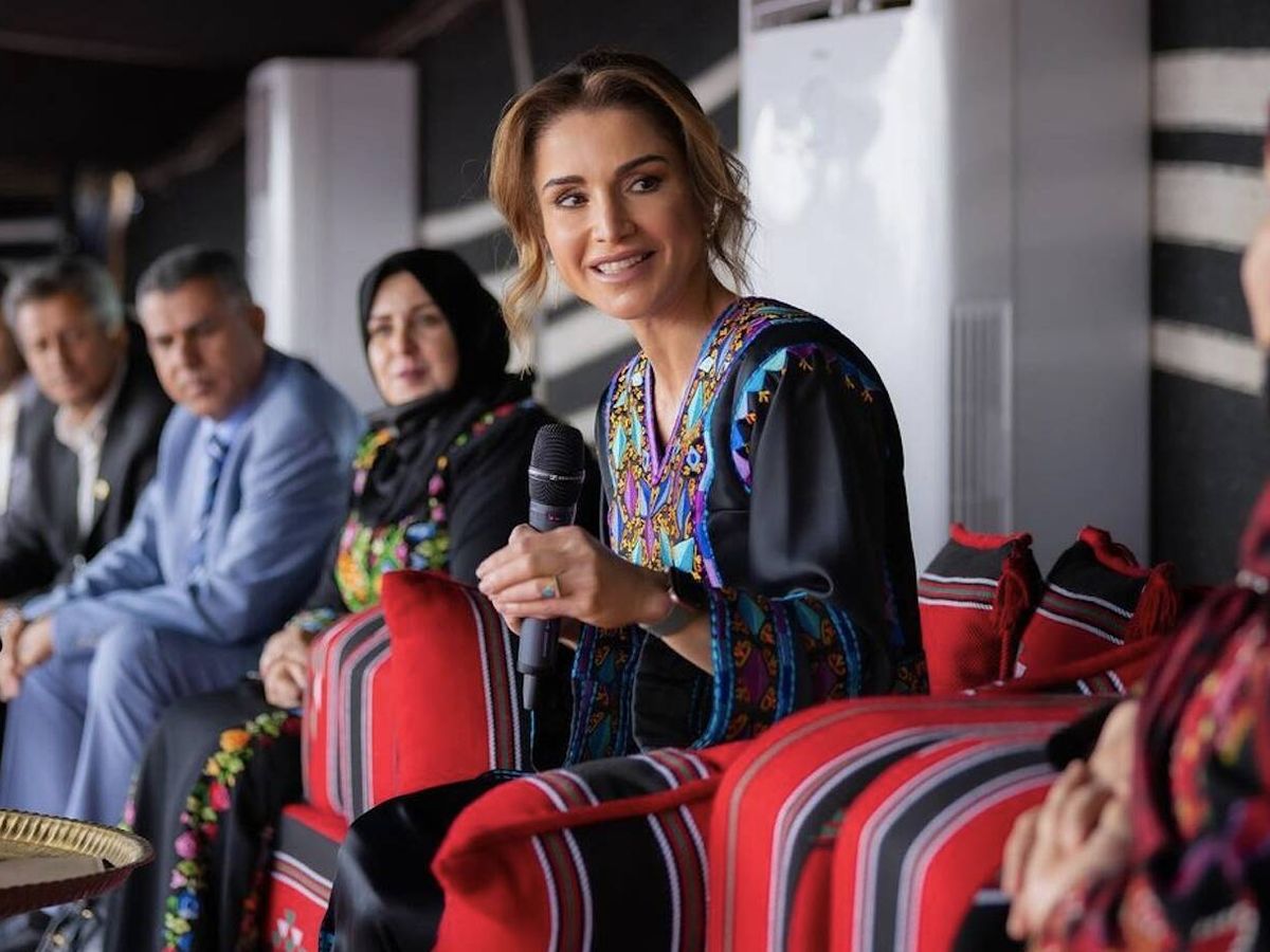 Foto: La reina Rania, espectacular. (IG Queenrania)