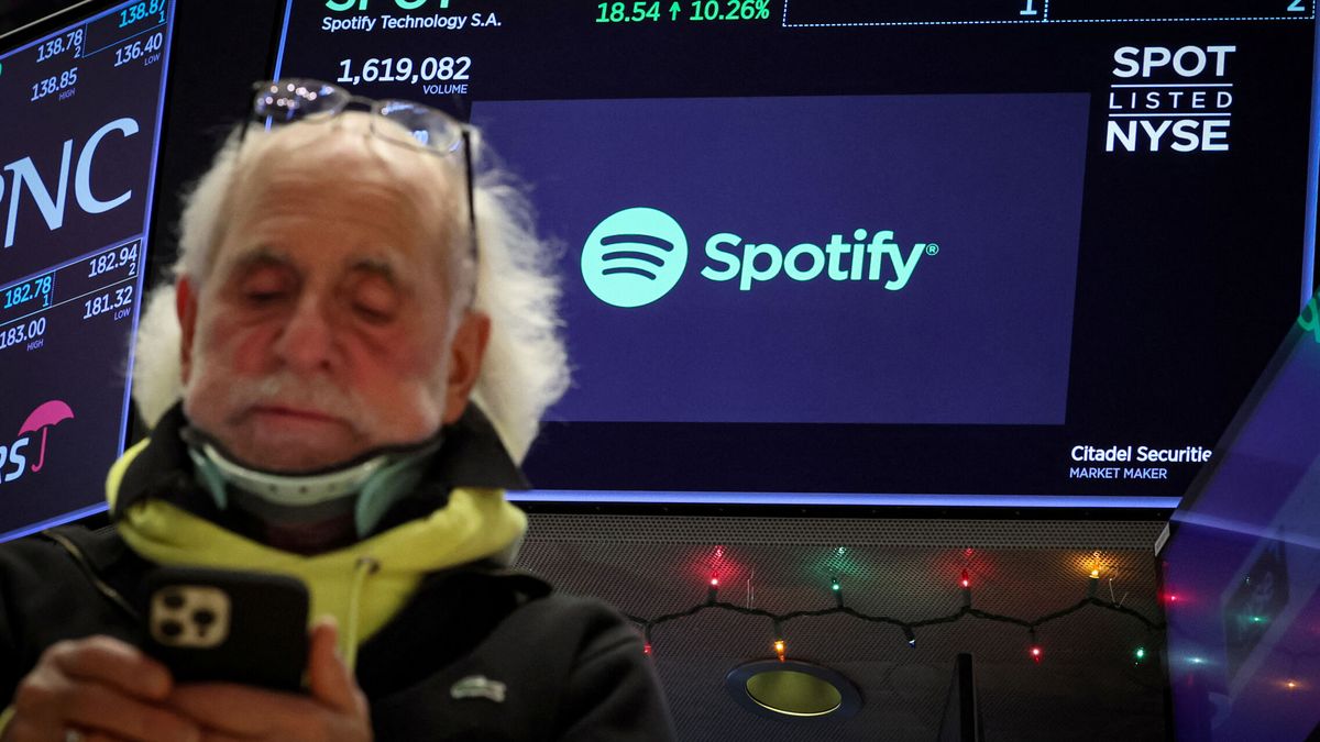 Spotify sube en Wall Street tras lograr cifras récord de usuarios y suscriptores prémium 
