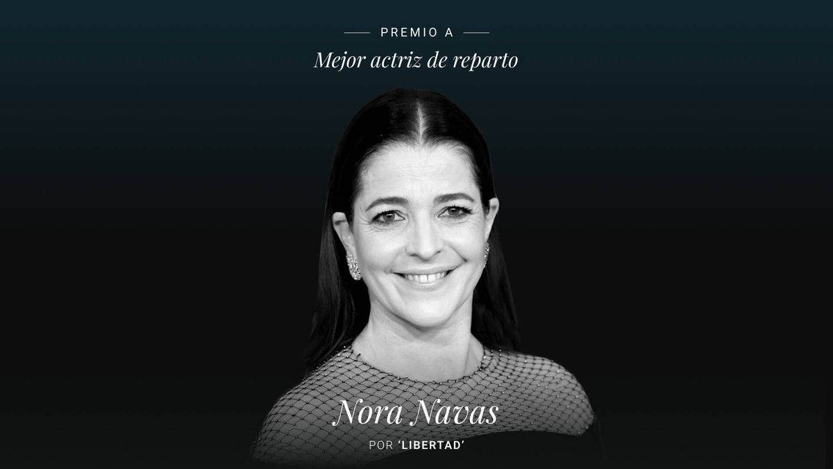 Nora Navas, actriz de reparto de los Premios Goya 2022