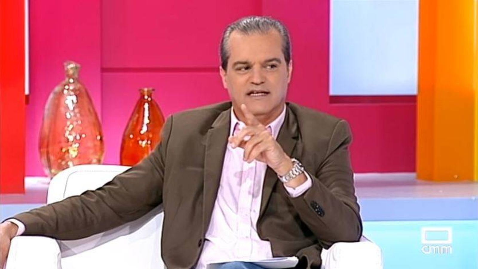 Foto: Ramón García en su programa 'En compañía'.