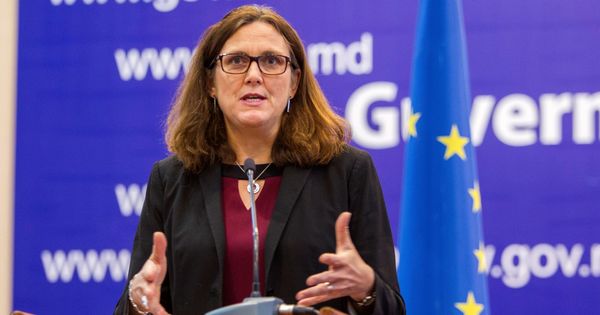 Foto: La comisaria europea de Comercio, Cecilia Malmström. (EFE)