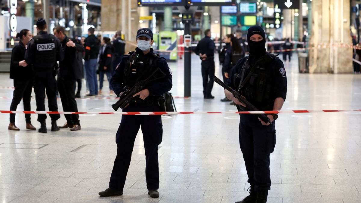 Seis heridos en un ataque con arma blanca en la Estación del Norte de París 