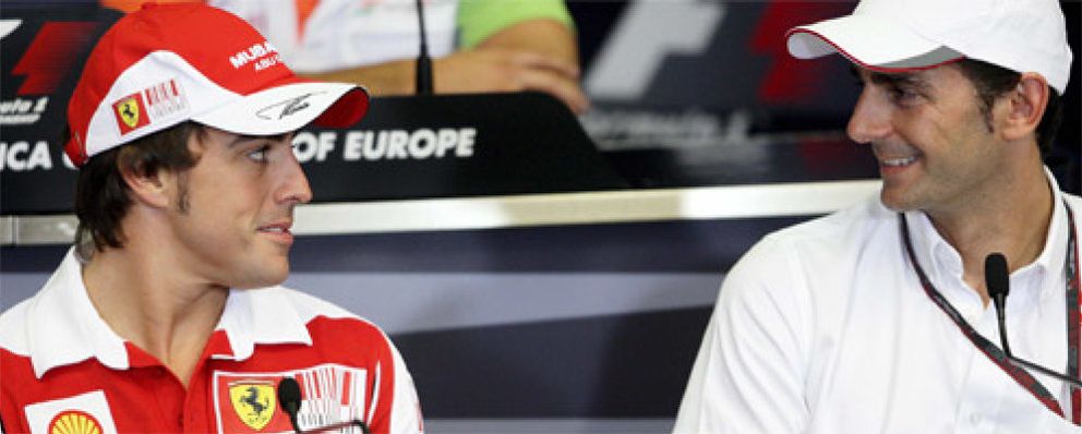 Foto: Las 'canicas' de Pirelli, motivo de discordia entre Fernando Alonso y De la Rosa