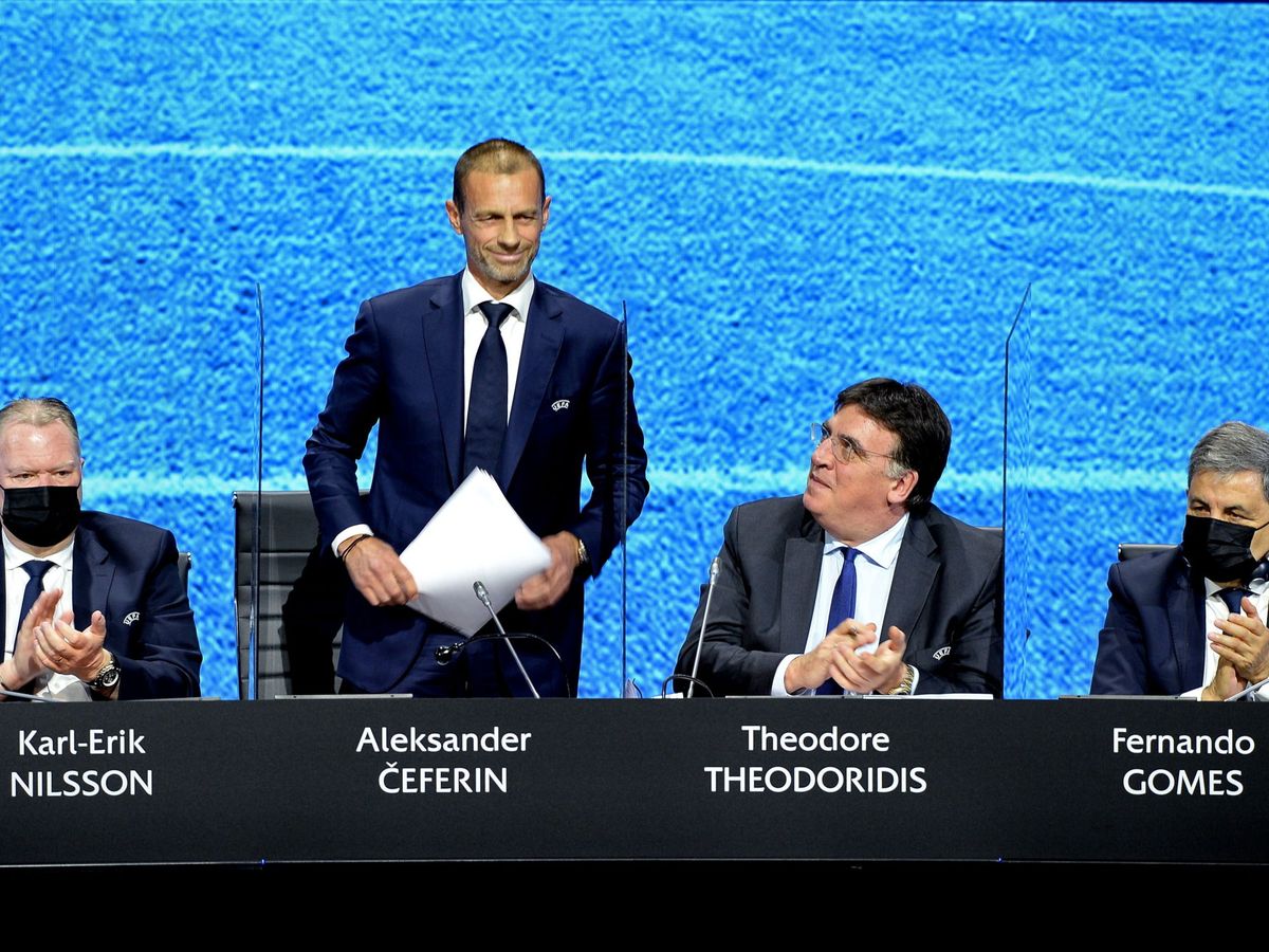Foto: Congreso de la UEFA, el pasado 20 de abril. (REUTERS)