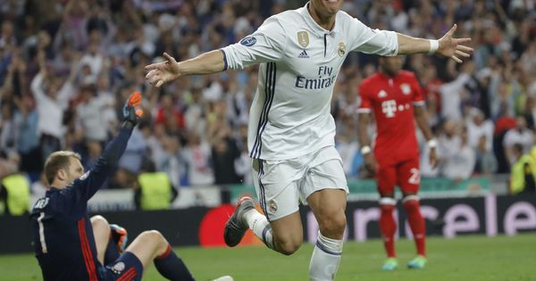 Foto: Cristiano Ronaldo celebra un gol frente al Bayern la pasada temporada. (EFE)