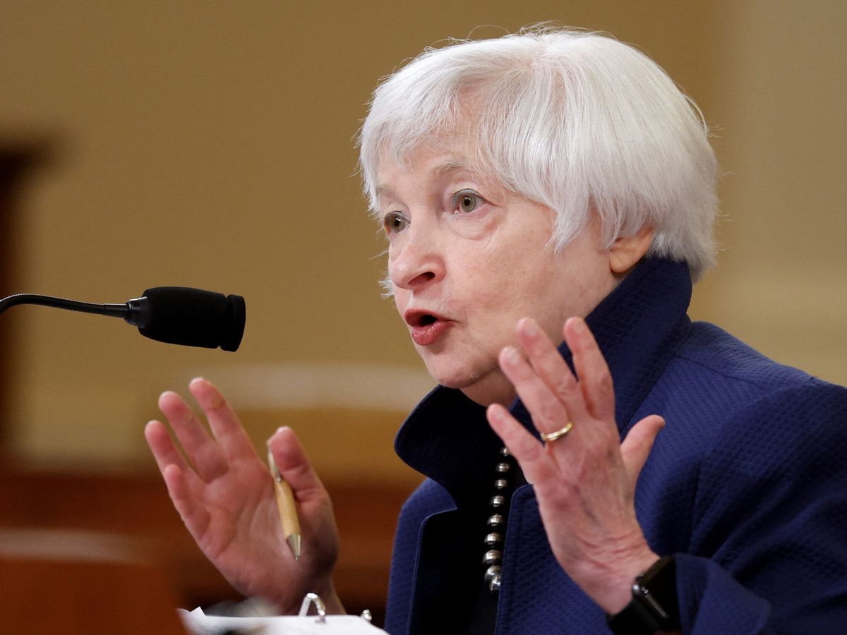 Foto: La secretaria del Tesoro estadounidense, Janet Yellen. (Reuters/Jonathan Ernst)