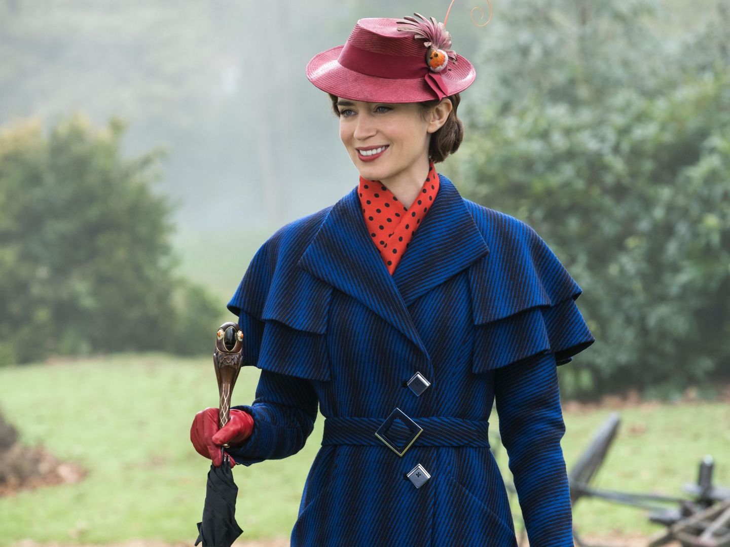 Emily Blunt en el papel de Mary Poppins. (Disney)