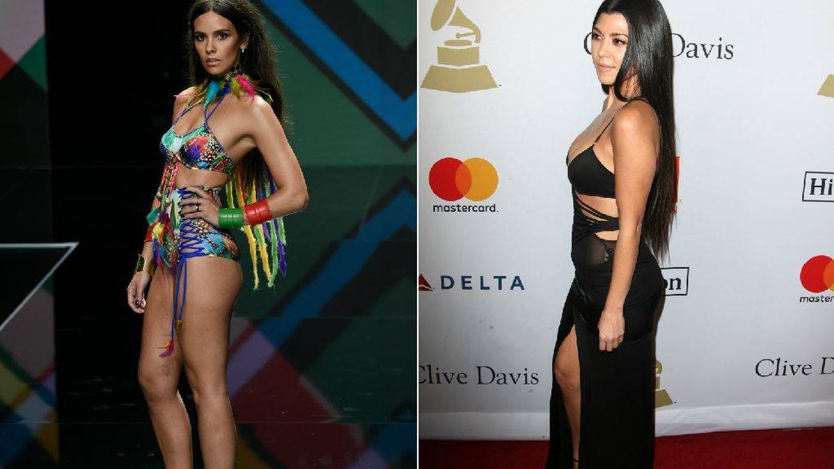 Las siete imágenes que prueban que Cristina Pedroche y Kourtney Kardashian son la misma persona