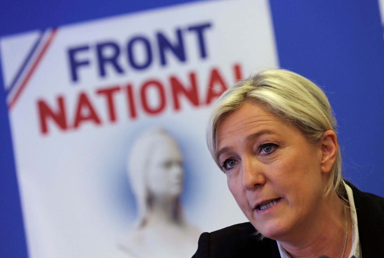 La líder del Frente Nacional, Marine Le Pen. (Reuters)